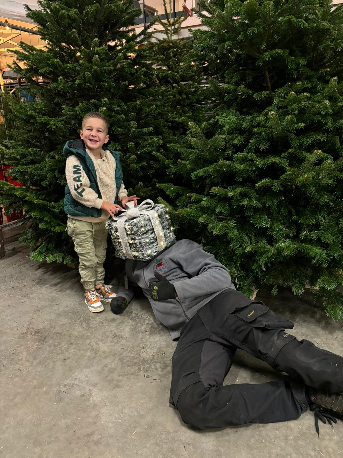 Kerstbomen Drive-in Lochristi sfeerbeeld 4